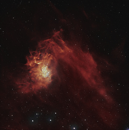 IC 405 - Flaming Star Nebula