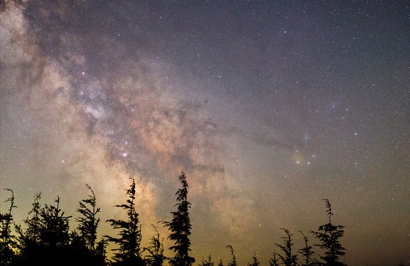 Milky Way near Jordan River