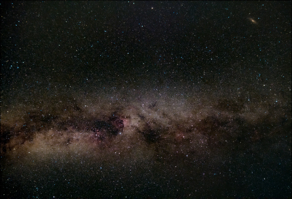 Milky Way and Andromeda Aug 12, 2021