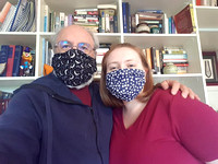 Pandemic astronomy-themed masks