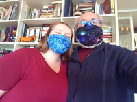 Pandemic astronomy-themed masks