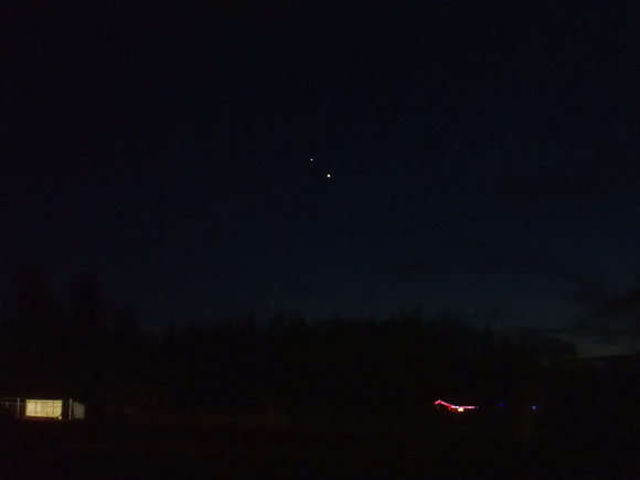Jupiter & Saturn as the approach Conjunction