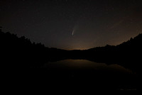 Comet Neowise Reflection at Thetis Lake 1 July 18 2020