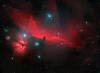 Horsehead Nebula (B33, IC434) 6 hours