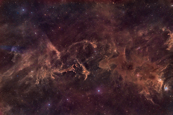 Fighting Dragons of Cepheus (LRGB) Dark Nebulae