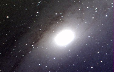 M31, great spiral galaxy in Andromeda, finest of the Local Group of galaxies