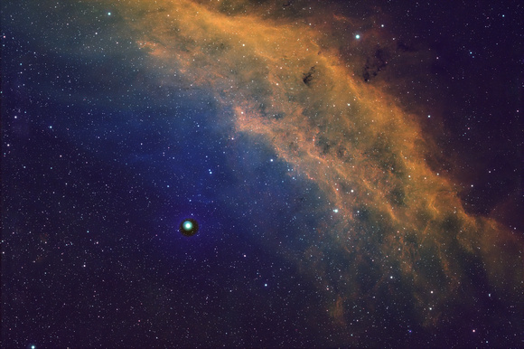 NGC1499 California Nebula in SHO