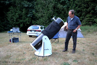 Bruno Quenneville and his 12" collapsible Dobsonian