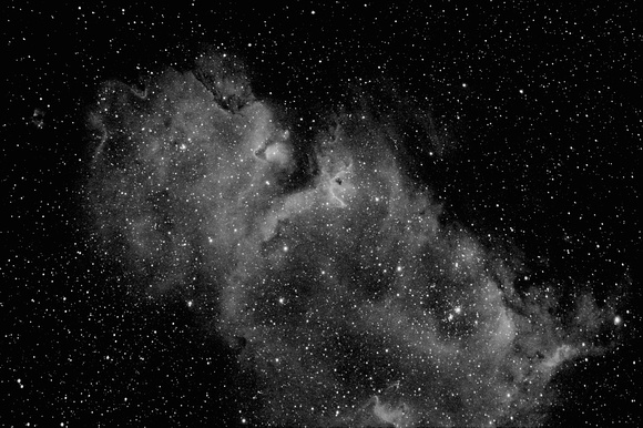 Soul Nebula, IC1848 in Ha