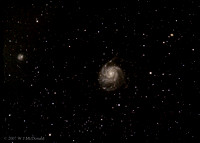 M101- the Pinwheel Galaxy-Wide Field