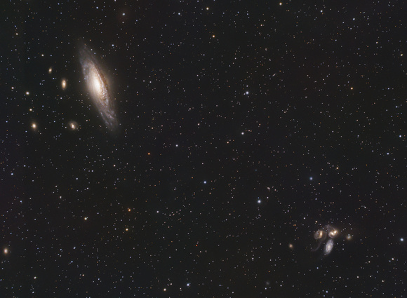 The Deer Lick Group, NGC7331, and Stephan´s Quintett