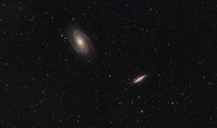 M81 and M82 Crop