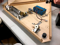 Jim Stillburn's Poncet Telescope tracking system with the lid of