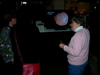Lauri explaining asteroids