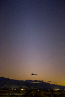 Venus and Mars in Zodiacal light