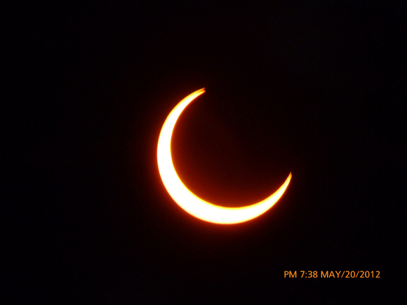 Cedar City Annular Eclipse Post Maximum