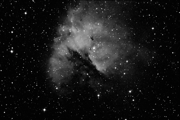 NGC 281, The Pacman Nebula in Ha