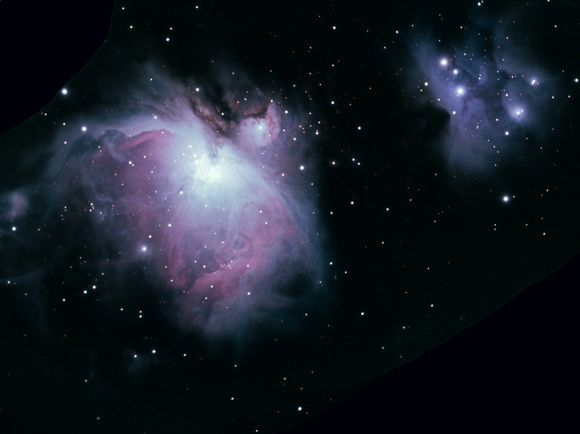 The Great Nebula in Orion and the Running Man (M42 & 43)