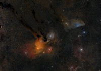 Rho Ophiuchi Cloud Complex (Cattle Point)