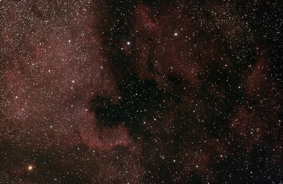 NGC 7000 and IC 5067 - North America and Pelican Nebulae