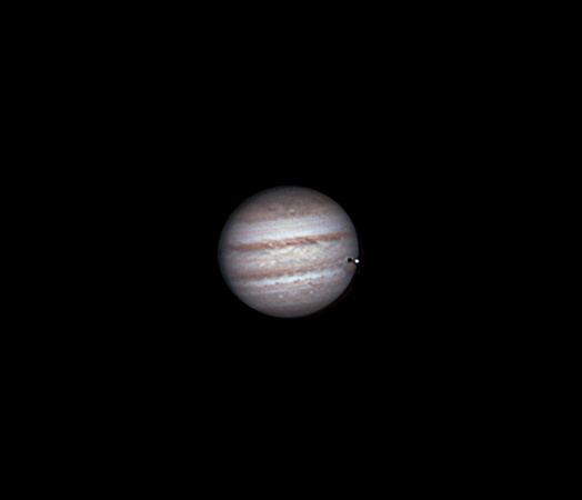 Io transit of Jupiter