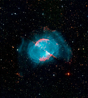 M27, The Apple Core  Nebula in RGBSHO