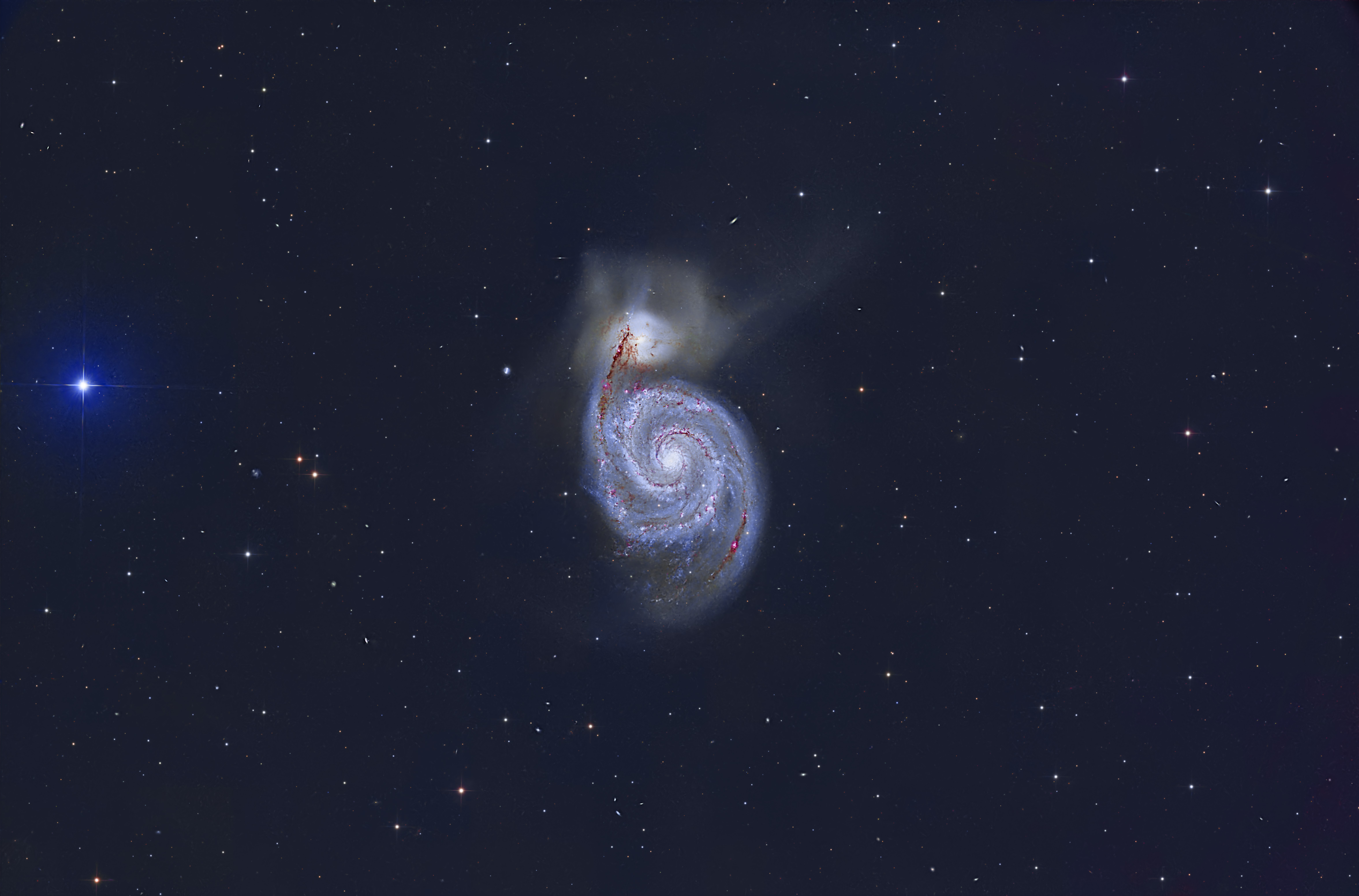 RASC Victoria Centre: Dave Payne &emdash; M51 - Whirlpool Galaxy - In for Questioning