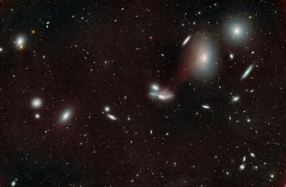The Hunt for Ha in Markarian's Chain