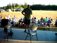 Nelson Walker welcomes Star Party participants