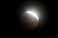The Moon - a total lunar eclipse - umbral stage