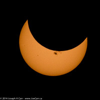 Partial Solar Eclipse - 10 minutes before maximum