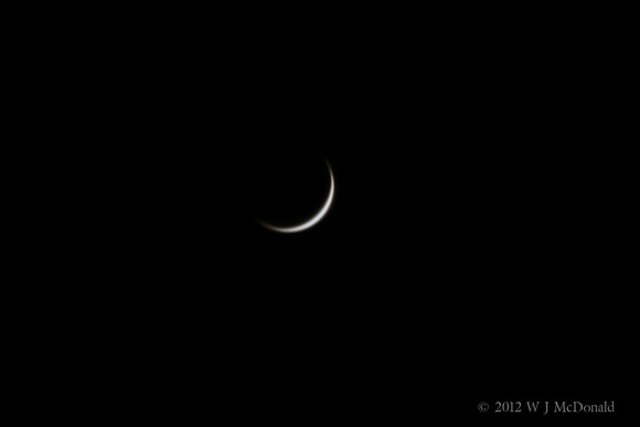 Thin Crescent Venus