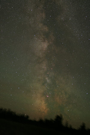 The Milky Way from Cypress Hills