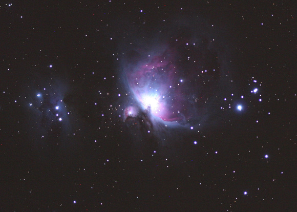 Orion Nebula with Running Man Nebula