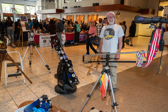Telescope show and tell by Bill