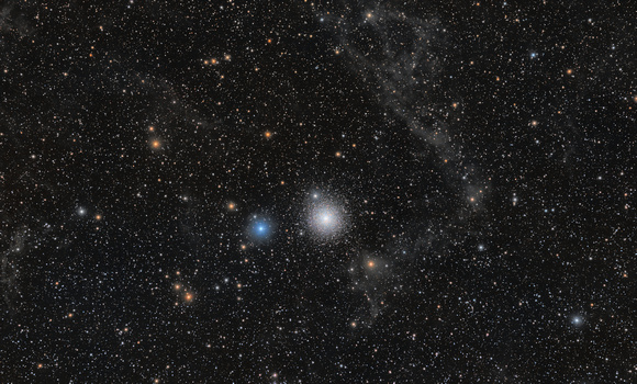 M15 Globular Cluster with IFN in Pegasus
