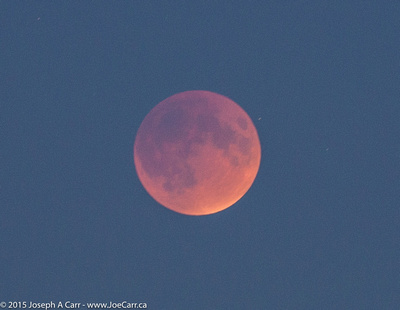 RASC Victoria Centre: Total Lunar Eclipse 2015 &emdash; Eclipsed Moon in Totality