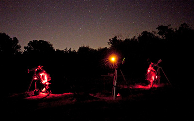 RASC Victoria Centre: Cattle Point &emdash; Joe and Bruno at Cattle Point